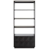 Diamond Oak Shelf Unit