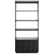 Diamond Oak Shelf Unit