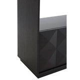 Diamond Oak Shelf Unit