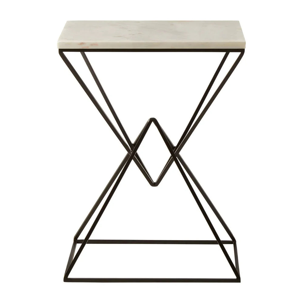 Marble Prism Side Table