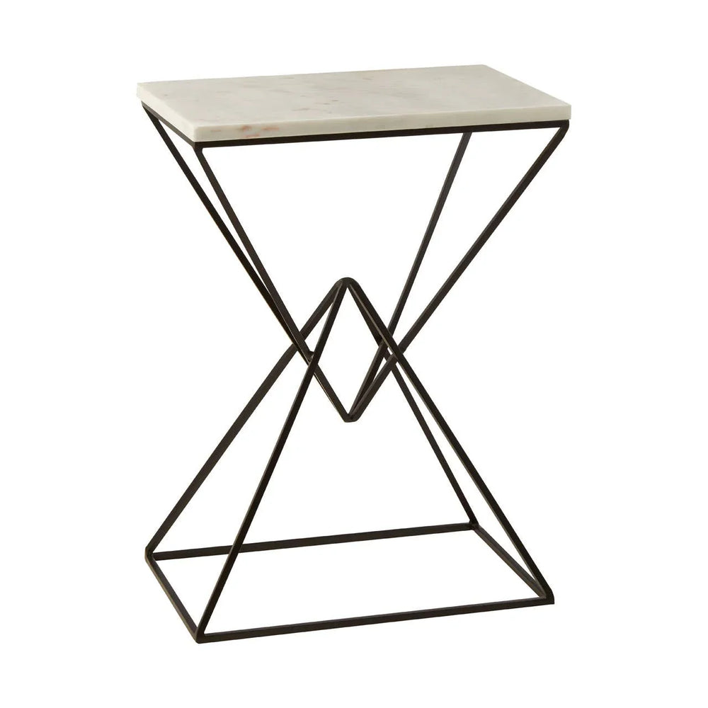 Marble Prism Side Table