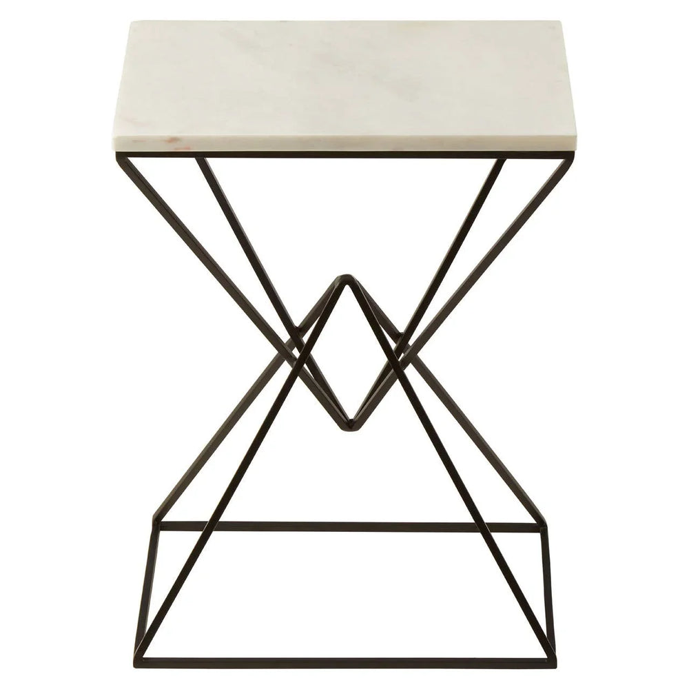 Marble Prism Side Table
