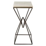 Marble Prism Side Table