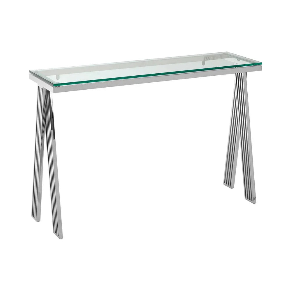 Gleam Glass Console Table