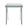 Glass Steel End Table