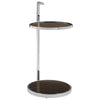 Marble & Glass Two-Tier Table