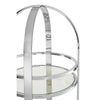 Luxe Silver Bar Cart