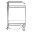 Elegant Glass Hand Cart