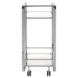 Elegant Glass Hand Cart