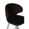 Luxe Silver Leg Bar Stool