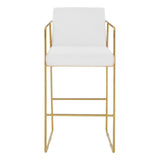 Luxe Velvet Gold Barstool