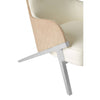 Sleek Wingback Accent Chair