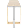 Lux Glass Steel Console