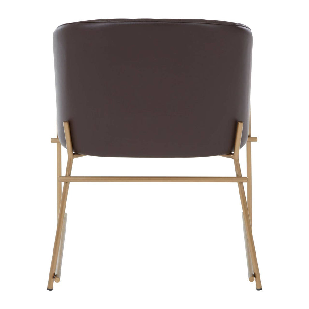 Luxe Brown Tub Chair