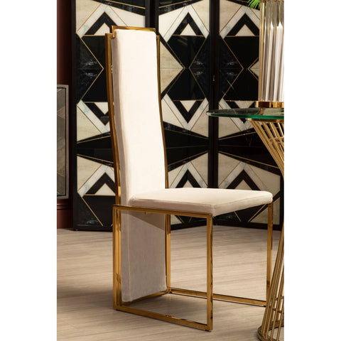 Modern Steel Dining Chair