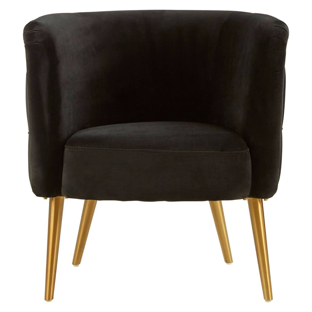 Luxe Noir Accent Chair