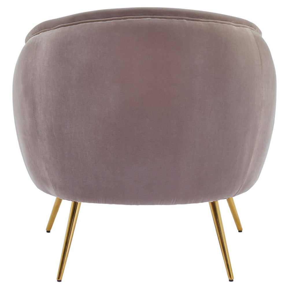 Luxe Gold Leg Armchair