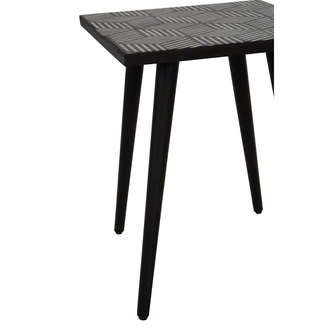 Boho Bone Inlay Side Table