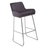 Luxe Velvet Bar Chair