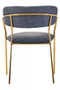 Modern Gold Leg Dining Chair