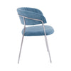 Velvet Channel Dining Chair
