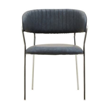 Modern Chrome Dining Chair