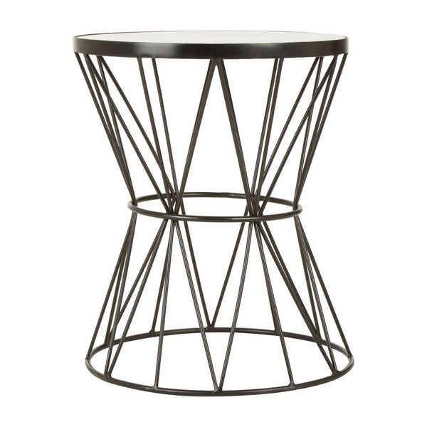 Marble Wire Side Table
