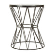 Marble Wire Side Table