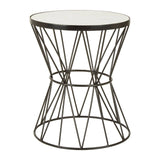 Marble Wire Side Table
