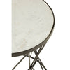Marble Wire Side Table