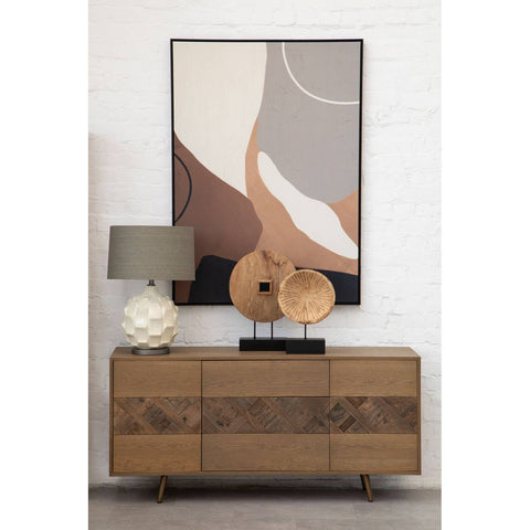 Boho Chic Salvaged Wood Sideboard
