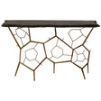 Branches Iron Stone Console Table