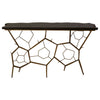 Branches Iron Stone Console Table
