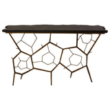 Branches Iron Stone Console Table