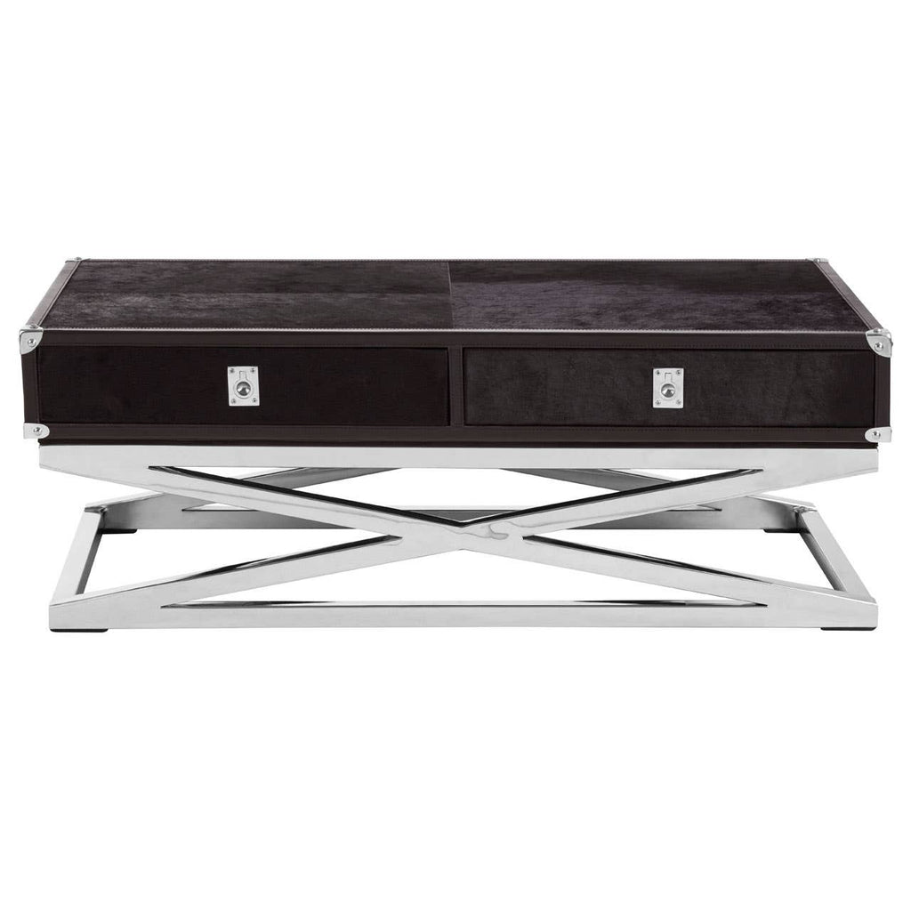 Luxury Leather Coffee Table
