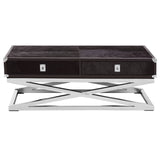 Luxury Leather Coffee Table