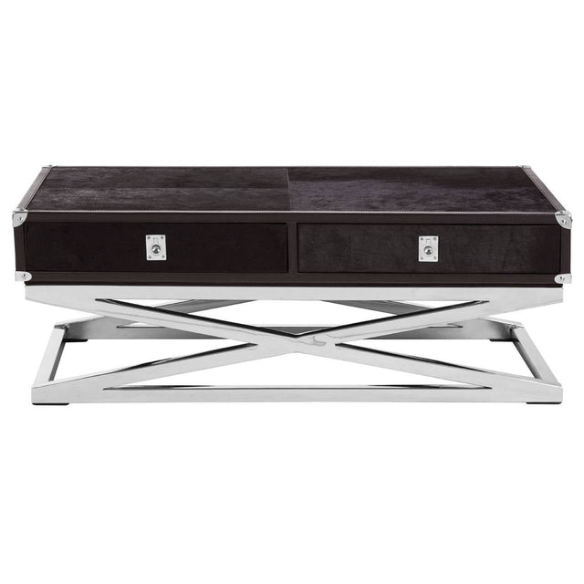 Luxury Leather Coffee Table