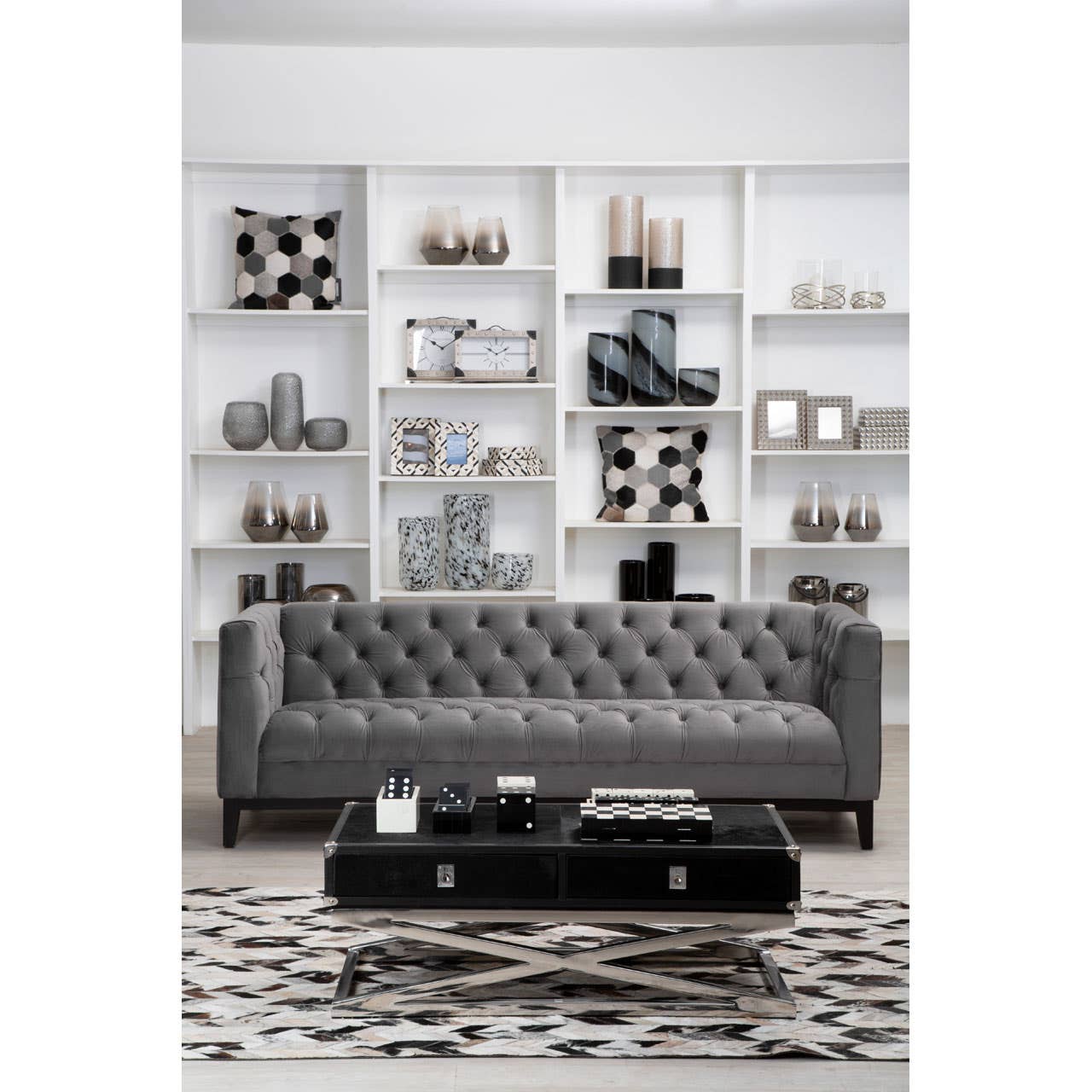 Luxury Leather Coffee Table