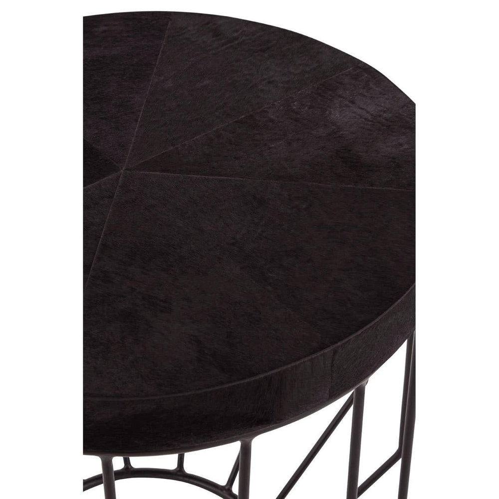 Luxury Hide Top Side Table