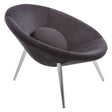 Luxe Black Velvet Chair