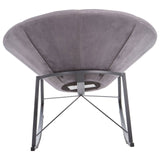 Velvet Rocking Chair