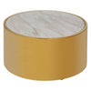 Glam Marble Steel Coffee Table