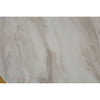 Glam Marble Steel Coffee Table