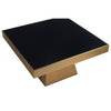 Golden Glass Square Coffee Table