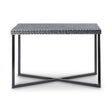Shell Inlay Console Table