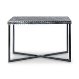 Shell Inlay Console Table