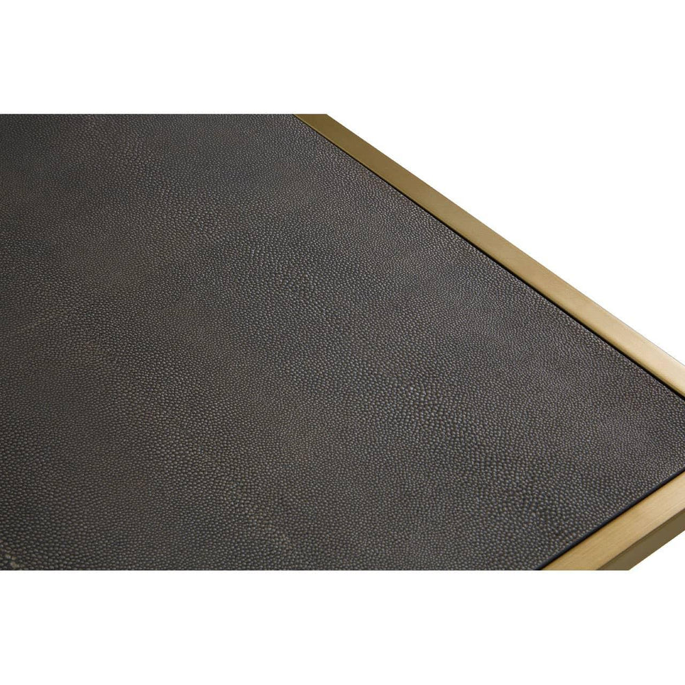 Gold Shagreen Coffee Table