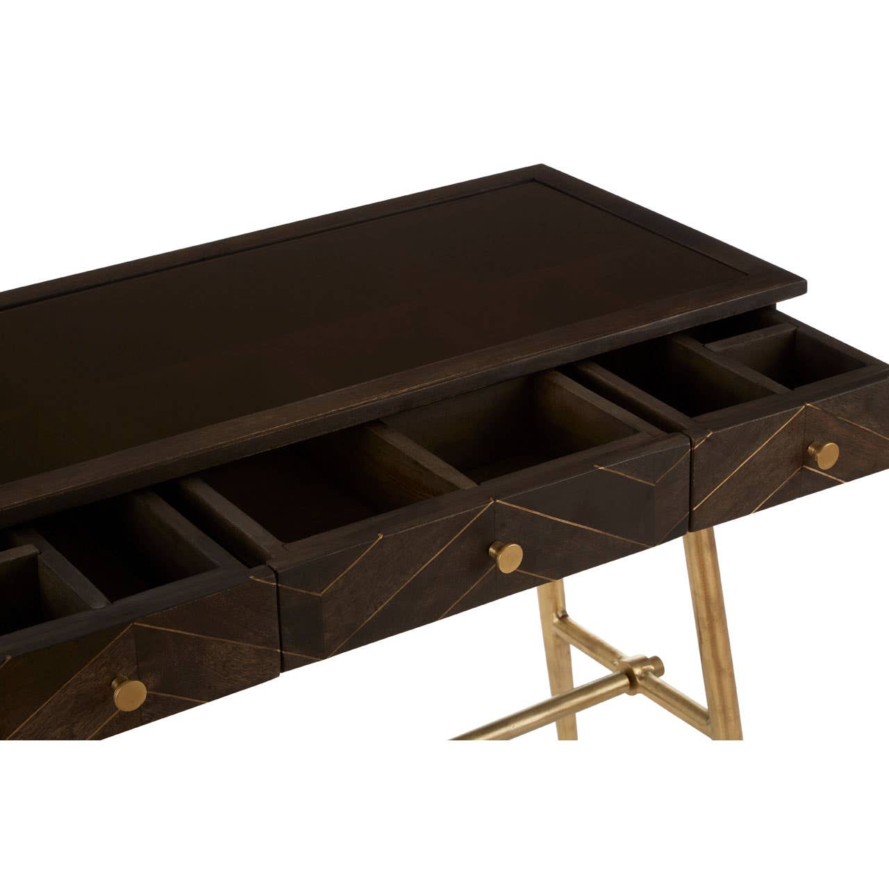 Rustic Luxe Mango Console Table
