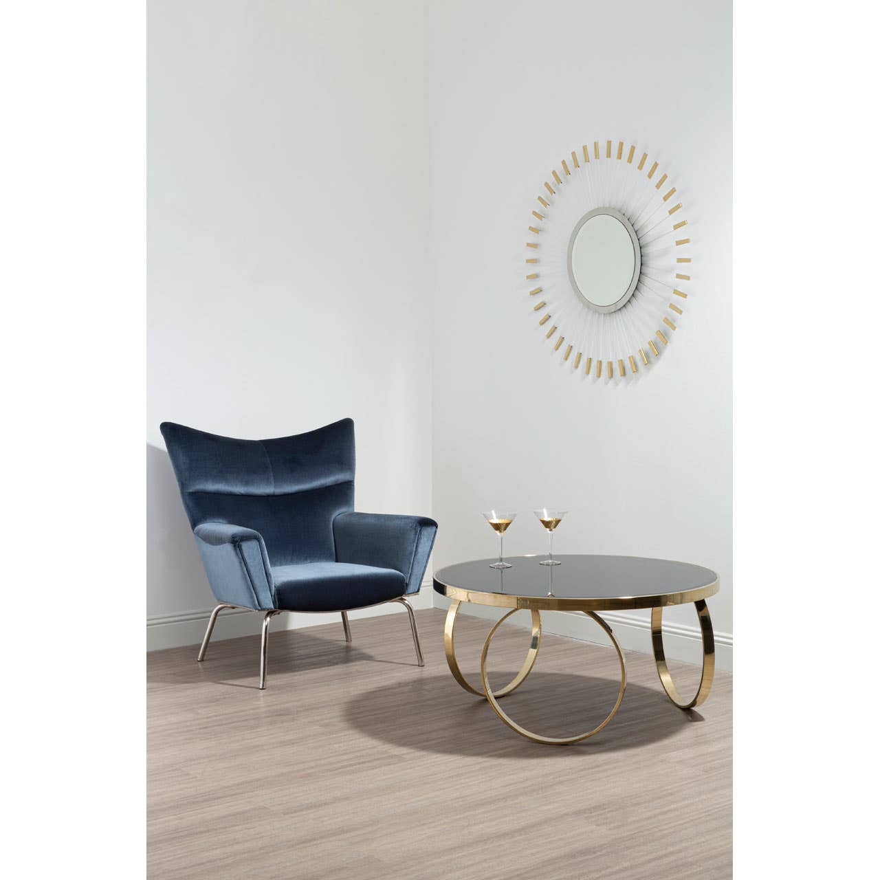 Golden Ring Coffee Table