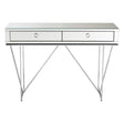 Reflective Elegance Console Table